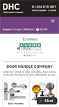 Mobile Screenshot of doorhandlecompany.co.uk